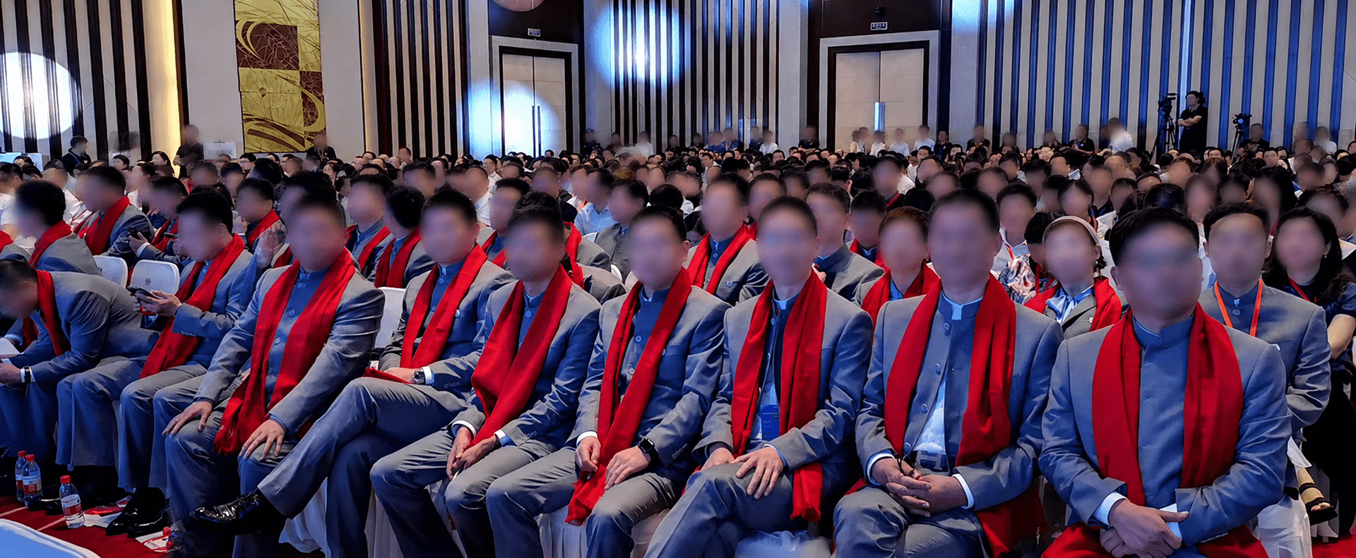 杭州商会大型活动团队统一着装现场